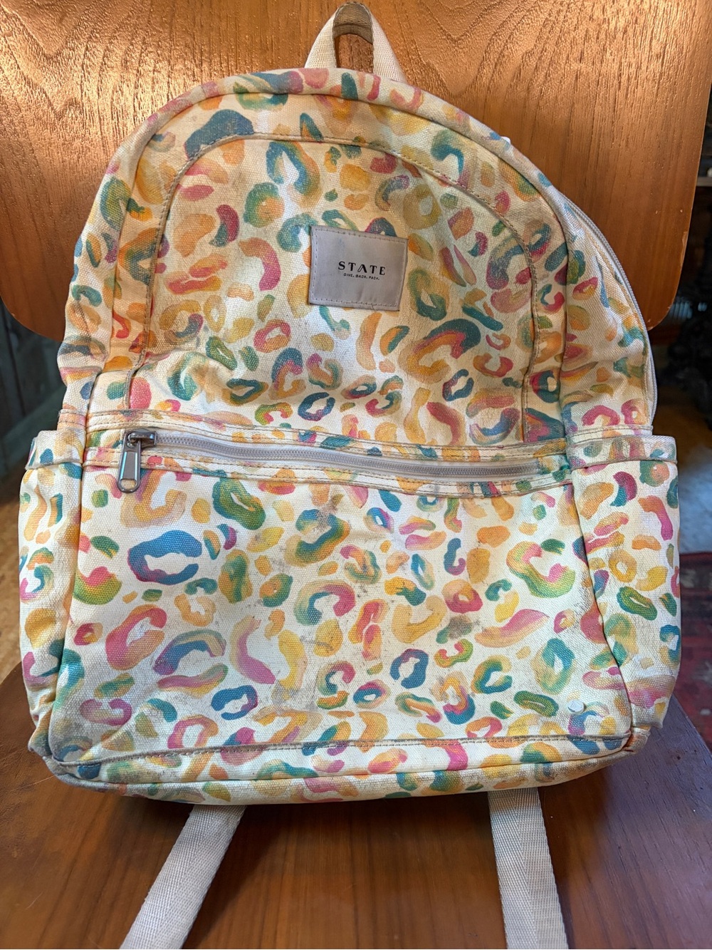 STATE Kane Kids Painterly Animal Backpack